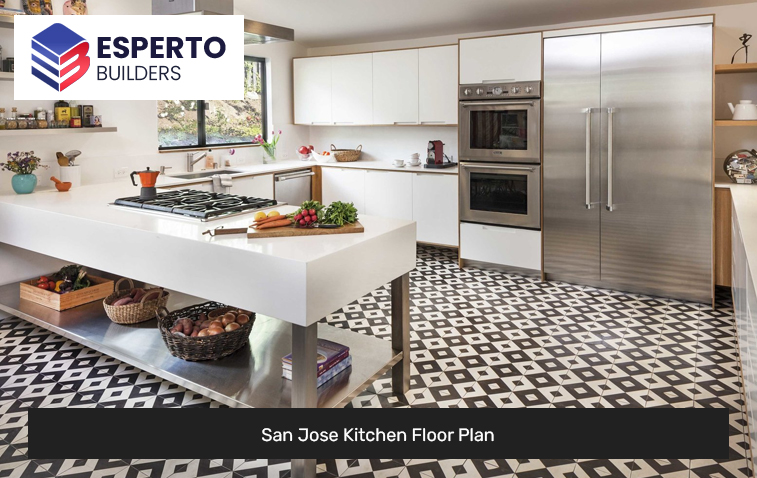 San Jose Kitchen Floor Plan