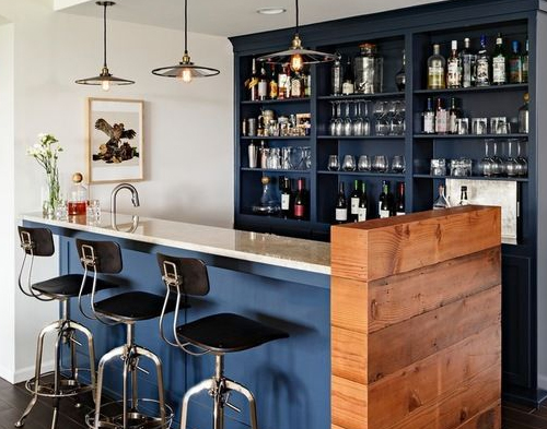  Integrated Home Bar