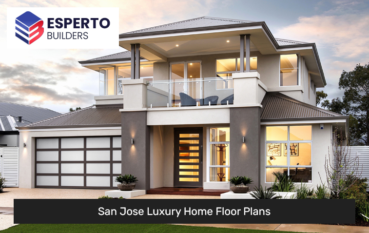 San Jose Luxury Home Floor Plans